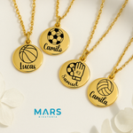 Cargar imagen en el visor de la galería, Collar personalizado Balones
