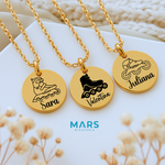 Cargar imagen en el visor de la galería, Collar personalizado patinaje
