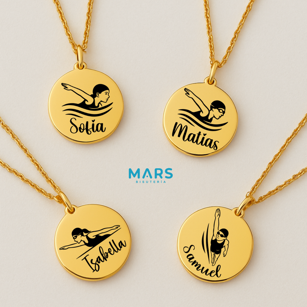Collar personalizado Natación