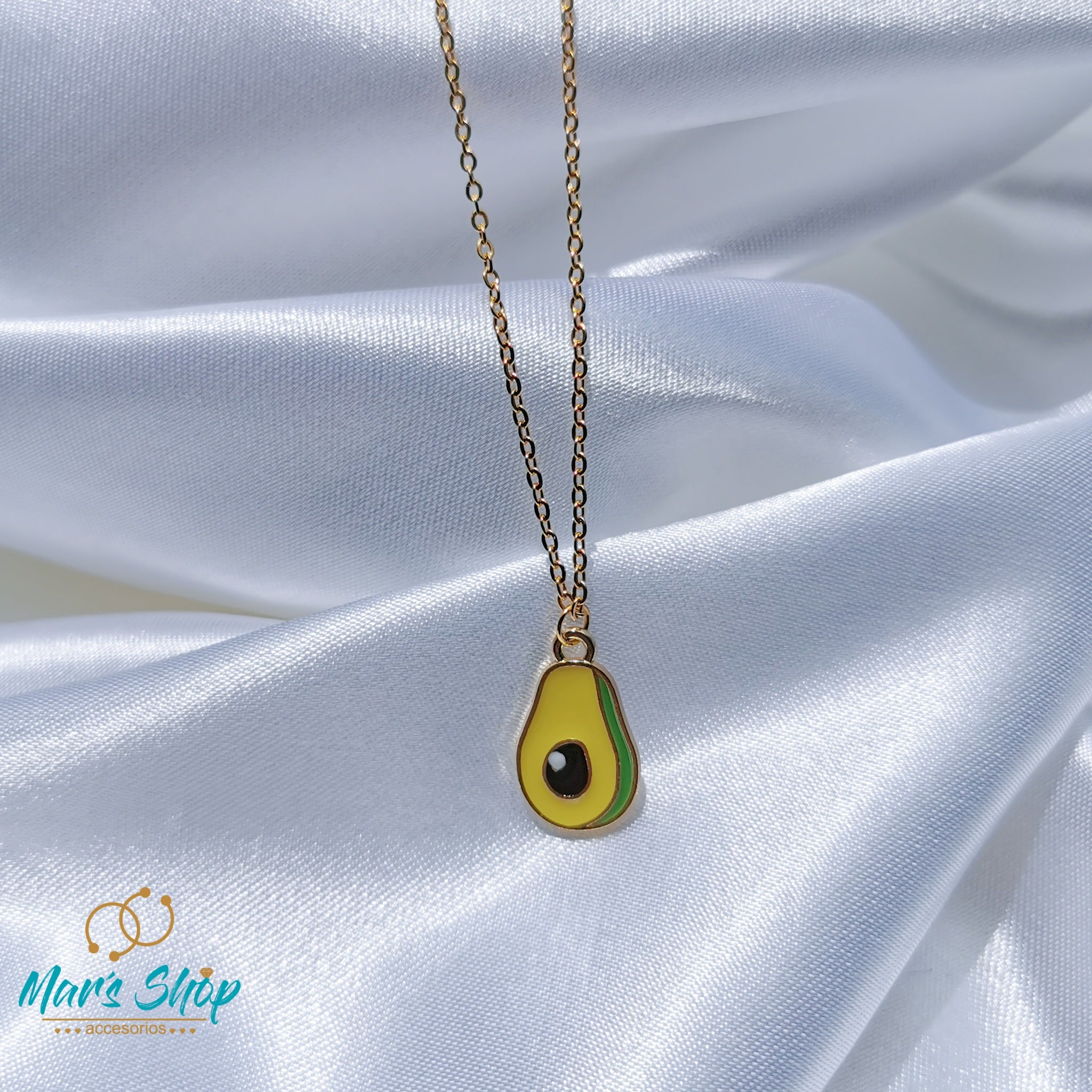 Collar trendy aguacate