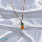 Cargar imagen en el visor de la galería, Collar trendy piña
