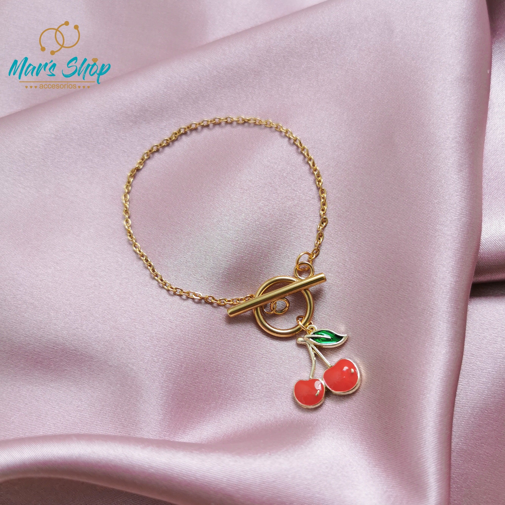 Pulsera cereza