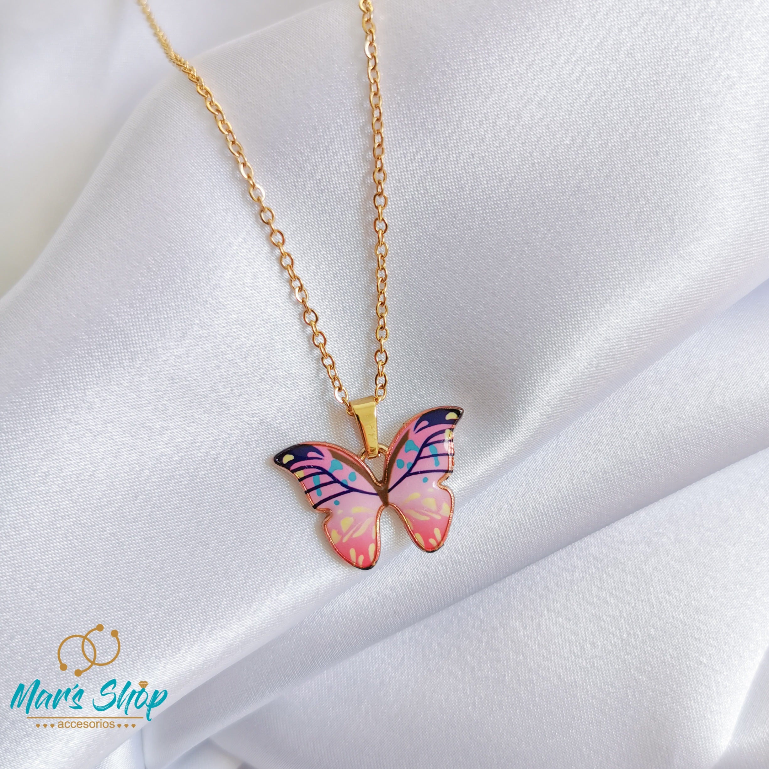 Collar mariposa new color